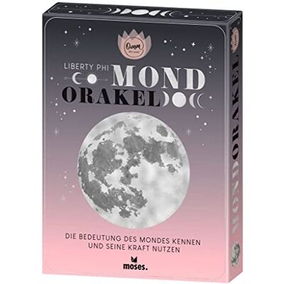 moses . Omm for You Connaissez la Signification de la Lune et utilisez sa Force Coffret Cadeau avec 36 Cartes Mondoracles et Livre d'accompagnement pour Les Personnes intéressées par l'astronomie. moses . Omm for You Connaissez la Signification de la Lune et utilisez sa Force Coffret Cadeau avec 36 Cartes Mondoracles et Livre d'accompagnement pour Les Personnes intéressées par l'astronomie.