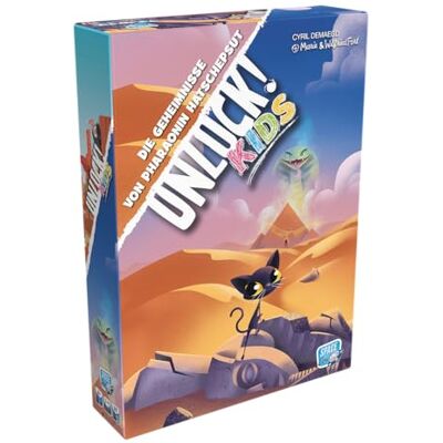 Asmodee Space Cow, Unlock! Kids Les Secrets de Pharaon Hatchepsout Jeu de puzzle pour enfants 1 à 4 joueurs À partir de 6 ans et plus 20 minutes Allemand Asmodee Space Cow, Unlock! Kids Les Secrets de Pharaon Hatchepsout Jeu de puzzle pour enfants 1 à 4 joueurs À partir de 6 ans et plus 20 minutes Allemand