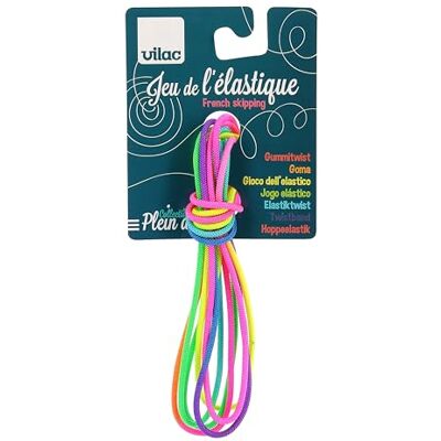 Vilac - Jeu de l'élastique Jeux de Plein air pour Enfant 3120, Moyen Vilac - Jeu de l'élastique Jeux de Plein air pour Enfant 3120, Moyen