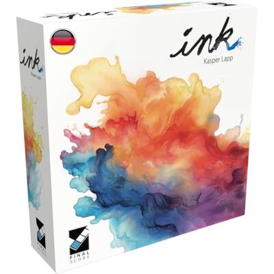 Asmodee , Ink, Final Score Games, Jeu familial stratégique et artistique, 1 à 4 joueurs, à partir de 8 ans, 30 à 45 min, version allemande Asmodee , Ink, Final Score Games, Jeu familial stratégique et artistique, 1 à 4 joueurs, à partir de 8 ans, 30 à 45 min, version allemande