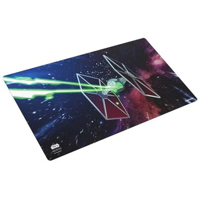 Asmodee Gamegenic Star Wars Unlimited Prime Game Mat Tie Fighter Licence Officielle Imprimé en Couleur Tapis 61 cm x 35 cm Compatible TCG et TCG Asmodee Gamegenic Star Wars Unlimited Prime Game Mat Tie Fighter Licence Officielle Imprimé en Couleur Tapis 61 cm x 35 cm Compatible TCG et TCG