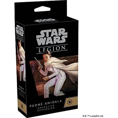 Atomic Star Wars Legion: Galactic Republic Expansions : Padme Amidala Operative Extension d'Unité Jeu de figurines À partir de 14 ans 2 joueurs Temps de jeu de 90 minutes Atomic Star Wars Legion: Galactic Republic Expansions : Padme Amidala Operative Extension d'Unité Jeu de figurines À partir de 14 ans 2 joueurs Temps de jeu de 90 minutes