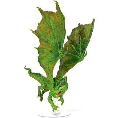 WizKids D&D Icons of The Realms: Adult Green Dragon Figurine DnD Miniatures Halloween WizKids D&D Icons of The Realms: Adult Green Dragon Figurine DnD Miniatures Halloween
