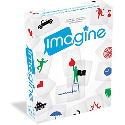 Asmodee Cocktail Games Imagine Jeu de cartes pour jeunes et familles Plus de 1000 énigmes à résoudre ! A partir de 12 ans 3 à 8 joueurs 30 minutes par partie Espagnol Asmodee Cocktail Games Imagine Jeu de cartes pour jeunes et familles Plus de 1000 énigmes à résoudre ! A partir de 12 ans 3 à 8 joueurs 30 minutes par partie Espagnol