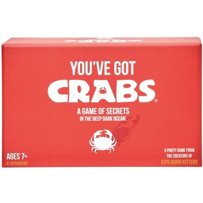 Exploding Kittens You've Got Crabs - Jeu de cartes pour tous les âges Exploding Kittens You've Got Crabs - Jeu de cartes pour tous les âges