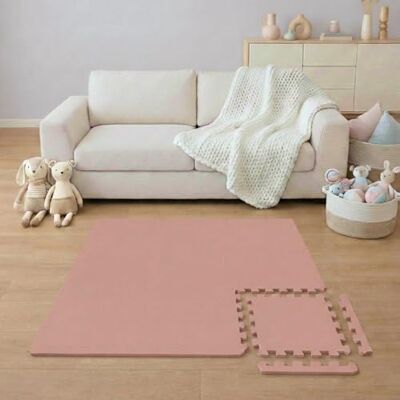LittleTom 9 Pièces Tapis Puzzle Enfant Certifié TÜV 30x30 cm Dalles en Mousse EVA avec Bordures Surface de Jeu pour l'Éveil Carrés Puzzle Antidérapants Revêtement pour Chambre des Petits LittleTom 9 Pièces Tapis Puzzle Enfant Certifié TÜV 30x30 cm Dalles en Mousse EVA avec Bordures Surface de Jeu pour l'Éveil Carrés Puzzle Antidérapants Revêtement pour Chambre des Petits