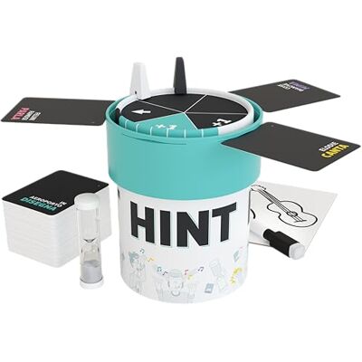 Asmodee Hint Go, Jeu de société avec un nouveau design, 15+ ans, 4+ joueurs, édition en italien Asmodee Hint Go, Jeu de société avec un nouveau design, 15+ ans, 4+ joueurs, édition en italien