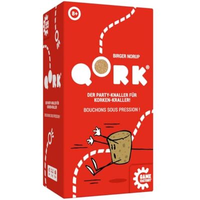 Game Factory Qork (d,f) 3 à 8 joueurs Jeu de société amusant pour adultes et enfants à partir de 8 ans Game Factory Qork (d,f) 3 à 8 joueurs Jeu de société amusant pour adultes et enfants à partir de 8 ans