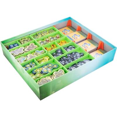 Feldherr Organizer compatible avec l'extension Ark Nova + Marine Worlds boîte de jeu principale Feldherr Organizer compatible avec l'extension Ark Nova + Marine Worlds boîte de jeu principale