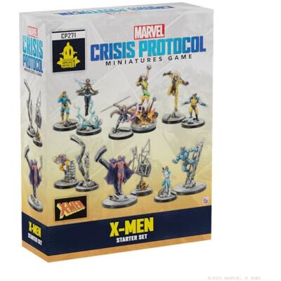 Asmodee Marvel Crisis Protocol X-Men Starter Set de figurines à partir de 14 ans, pour 2 joueurs, 90 minutes par partie, espagnol Asmodee Marvel Crisis Protocol X-Men Starter Set de figurines à partir de 14 ans, pour 2 joueurs, 90 minutes par partie, espagnol