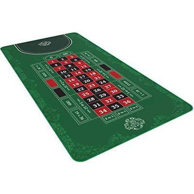 Bullets Playing Cards , Roulette Mat in 180 x 90 cm, tapis de table pour une véritable sensation de casino Bullets Playing Cards , Roulette Mat in 180 x 90 cm, tapis de table pour une véritable sensation de casino