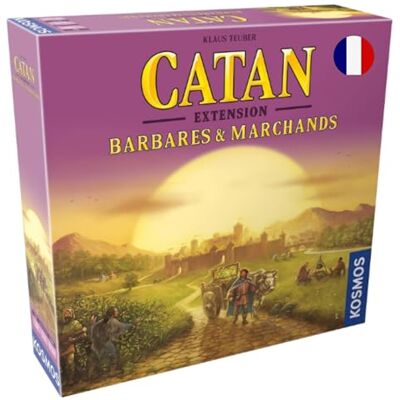 Asmodee KOSMOS Catan Ext. Barbares & Marchands Eco Jeu de société 6+ 2-4 30 MIN FR Asmodee KOSMOS Catan Ext. Barbares & Marchands Eco Jeu de société 6+ 2-4 30 MIN FR