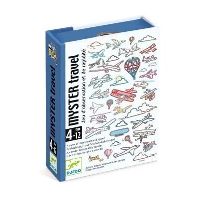 Djeco Jeu de cartes Voyages mystérieux Djeco Jeu de cartes Voyages mystérieux