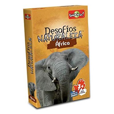 Asmodee Bioviva- Jeu de cartes Défis Nature Afrique ( DES07ES) Asmodee Bioviva- Jeu de cartes Défis Nature Afrique ( DES07ES)