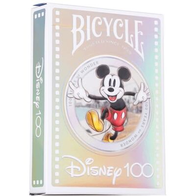 Bicycle Cartes à jouer Disney édition limitée 100 ans – Feuille holographique – Comprend plus de 20 personnages emblématiques de Disney Bicycle Cartes à jouer Disney édition limitée 100 ans – Feuille holographique – Comprend plus de 20 personnages emblématiques de Disney
