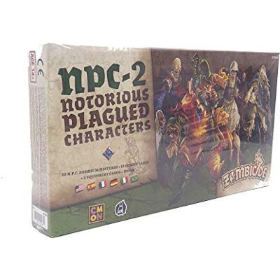 Asmodee UBIZBP04 Zombicide Black Plague N.P.C. 2 Asmodee UBIZBP04 Zombicide Black Plague N.P.C. 2