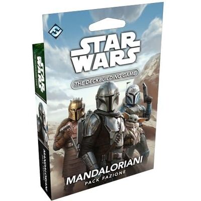 Asmodee Star Wars : The Deckbuilding Game Mandaloriens, Extension de jeu de table, 2-3 joueurs, 12+ ans, édition en italien Asmodee Star Wars : The Deckbuilding Game Mandaloriens, Extension de jeu de table, 2-3 joueurs, 12+ ans, édition en italien