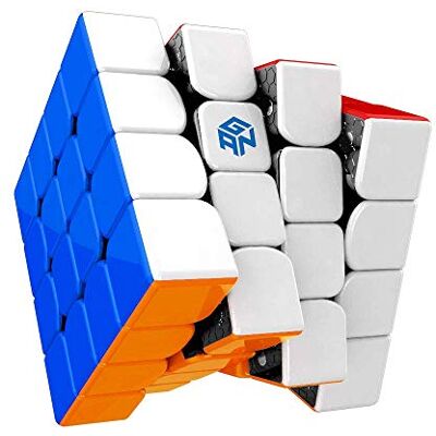 GAN 460 M Cube Puzzle 4x4, Cube Magnétique sans Autocollant, Speedcube avec 96 Aimants/IPG+/ Surface Tactile en Nid d'Abeille/Anti-POP Plus Fort, Cadeau Jouet pour Adultes Enfant GAN 460 M Cube Puzzle 4x4, Cube Magnétique sans Autocollant, Speedcube avec 96 Aimants/IPG+/ Surface Tactile en Nid d'Abeille/Anti-POP Plus Fort, Cadeau Jouet pour Adultes Enfant
