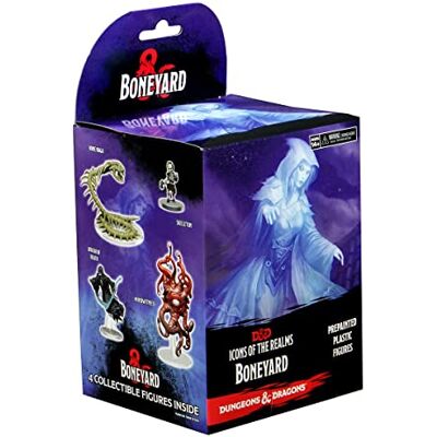 WizKids D&D Icons of The Realms Miniatures Lot de 18 boosters Boneyard WizKids D&D Icons of The Realms Miniatures Lot de 18 boosters Boneyard