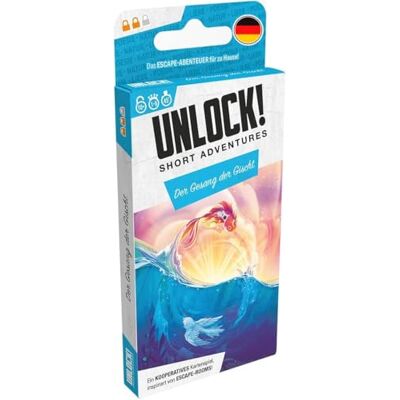 Space Cowboys , Unlock ! Courte Adventures : le chant des embarqués, jeu familial, 1 à 6 joueurs, à partir de 10 ans, 40 minutes, allemand Space Cowboys , Unlock ! Courte Adventures : le chant des embarqués, jeu familial, 1 à 6 joueurs, à partir de 10 ans, 40 minutes, allemand