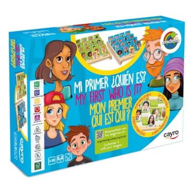 Cayro Mon premier qui est ? Découvrez qui est qui Jeu de société pour enfants 2 joueurs 3-99 ans Cayro Mon premier qui est ? Découvrez qui est qui Jeu de société pour enfants 2 joueurs 3-99 ans