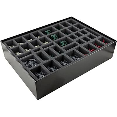 Feldherr Jeu de mousse + support de jetons compatible avec HeroQuest (2021) boîte de jeu de base Feldherr Jeu de mousse + support de jetons compatible avec HeroQuest (2021) boîte de jeu de base