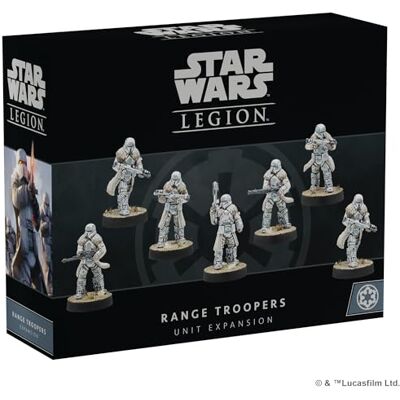 Asmodee Atomic Mass Games Star Wars : Legion Range Troopers Expansion – Libérez la puissance des soldats impériaux Jeu de stratégie de figurines pour enfants et adultes, à partir de 14 ans, 2 joueurs, 3 Asmodee Atomic Mass Games Star Wars : Legion Range Troopers Expansion – Libérez la puissance des soldats impériaux Jeu de stratégie de figurines pour enfants et adultes, à partir de 14 ans, 2 joueurs, 3