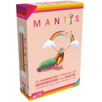 Asmodee Exploding Kittens Mantis Jeu de cartes 2 à 6 joueurs à partir de 7 ans et plus 10 minutes en allemand Multicolore Asmodee Exploding Kittens Mantis Jeu de cartes 2 à 6 joueurs à partir de 7 ans et plus 10 minutes en allemand Multicolore