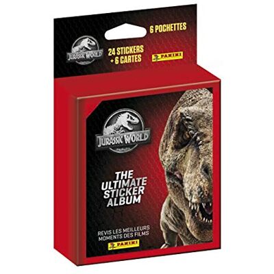 Panini France SA blister Jurassic World Anthology avec 6 housses 003958KBF6 Panini France SA blister Jurassic World Anthology avec 6 housses 003958KBF6