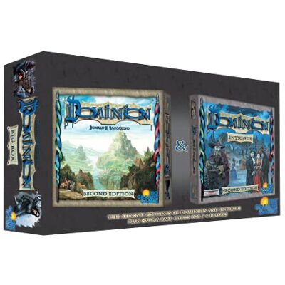 Rio Dominion Big Box 2ème édition Jeu de société à partir de 13 ans 2 à 6 joueurs Temps de jeu de 30 minutes Rio Dominion Big Box 2ème édition Jeu de société à partir de 13 ans 2 à 6 joueurs Temps de jeu de 30 minutes