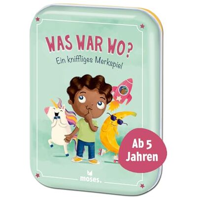 moses Was war wo?: Ein kniffliges Merkspiel moses Was war wo?: Ein kniffliges Merkspiel