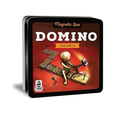 Cranio Creations Magnetic Line, Domino, Un Grand Classique En Version De Poche Et Magnétique, Édition En Langue Italienne Cranio Creations Magnetic Line, Domino, Un Grand Classique En Version De Poche Et Magnétique, Édition En Langue Italienne