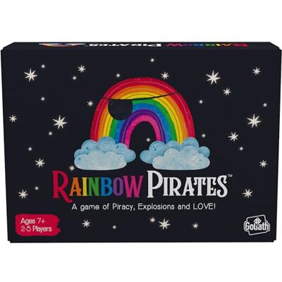 Goliath Games Rainbow Pirates : un jeu de pirates, explosions et amour! Jeux de fête Jeux de cartes Pour 2 à 5 joueurs À partir de 7 ans, noir Goliath Games Rainbow Pirates : un jeu de pirates, explosions et amour! Jeux de fête Jeux de cartes Pour 2 à 5 joueurs À partir de 7 ans, noir