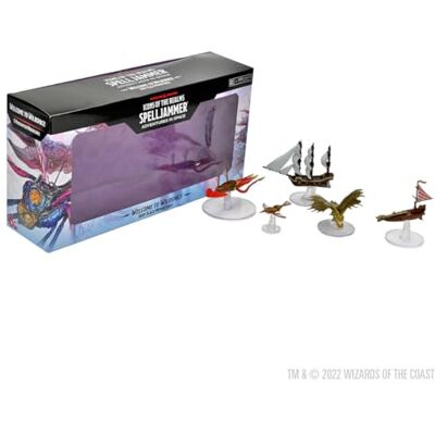 WizKids D&D Icons of The Realms : Ship Scale – Welcome to Wildspace – Lot de 5 mini figurines Donjons et Dragons WizKids D&D Icons of The Realms : Ship Scale – Welcome to Wildspace – Lot de 5 mini figurines Donjons et Dragons