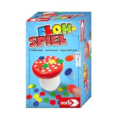 noris Das Flohspiel (Kinderspiel): Ein Klassiker unter den Geschicklichkeits-Spielen noris Das Flohspiel (Kinderspiel): Ein Klassiker unter den Geschicklichkeits-Spielen