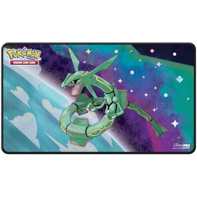 Ultra Pro Rayquaza Tapis de Jeu légendaire Pokémon 38,1 cm pour Les Cartes à Jouer Idéal pour Les Amateurs de Pokémon Accessoire de Tapis de Jeu Parfait pour Tous Les Amateurs de JCC Ultra Pro Rayquaza Tapis de Jeu légendaire Pokémon 38,1 cm pour Les Cartes à Jouer Idéal pour Les Amateurs de Pokémon Accessoire de Tapis de Jeu Parfait pour Tous Les Amateurs de JCC