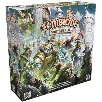 CMON , Zombicide : White Death Jeu de base Jeu de connaisseurs Dungeon Crawler 1 à 6 joueurs À partir de 14 ans et + 60 minutes Allemand Multilingue CMON , Zombicide : White Death Jeu de base Jeu de connaisseurs Dungeon Crawler 1 à 6 joueurs À partir de 14 ans et + 60 minutes Allemand Multilingue