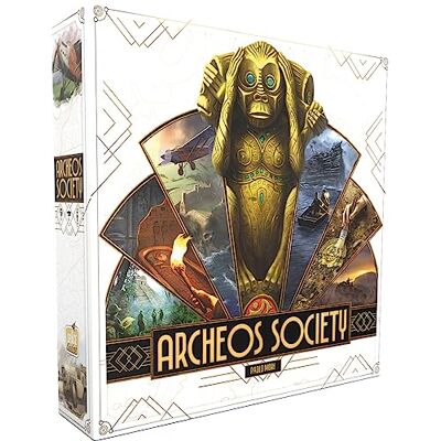 Asmodee Space Cowboys Archeos Society Jeux de société Jeux de Cartes Jeux de Plateau Jeu Adulte et Enfant à partir de 12 Ans 2 à 6 Joueurs 60 Min Version française Asmodee Space Cowboys Archeos Society Jeux de société Jeux de Cartes Jeux de Plateau Jeu Adulte et Enfant à partir de 12 Ans 2 à 6 Joueurs 60 Min Version française