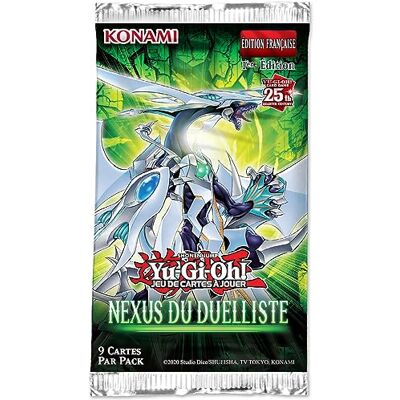 Yu-Gi-Oh! Yu Gi Oh! Booster de 9 Cartes : Nexus du Duelliste Version Française Yu-Gi-Oh! Yu Gi Oh! Booster de 9 Cartes : Nexus du Duelliste Version Française