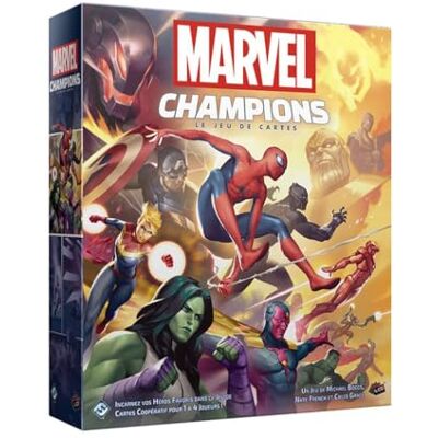 Fantasy Flight Games Jeu de Cartes Marvel Champions : Le Jeu de Cartes (Base) Fantasy Flight Games Jeu de Cartes Marvel Champions : Le Jeu de Cartes (Base)