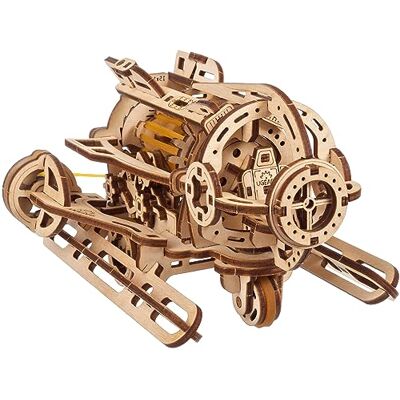 UGEARS Steampunk Submarine Puzzles 3d en bois pour adultes Modèle mécanique en bois Casse-tête unique Jeux de construction éducatifs et créatifs pour adultes UGEARS Steampunk Submarine Puzzles 3d en bois pour adultes Modèle mécanique en bois Casse-tête unique Jeux de construction éducatifs et créatifs pour adultes
