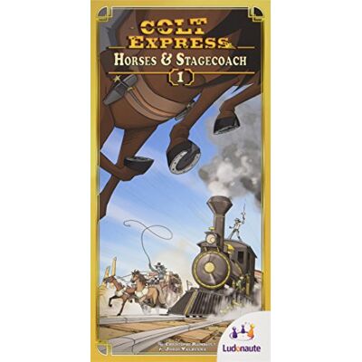 Asmodee Colt Express : Horses and Stagecoach Expansion by Ludonaute Asmodee Colt Express : Horses and Stagecoach Expansion by Ludonaute