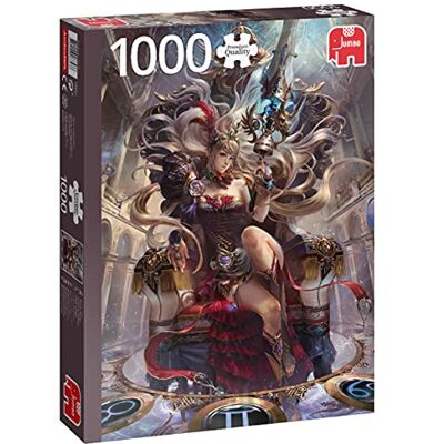 Jumbo 18857 Zodiaque Reine 1000 Pièces, Multicolore, TU Jumbo 18857 Zodiaque Reine 1000 Pièces, Multicolore, TU