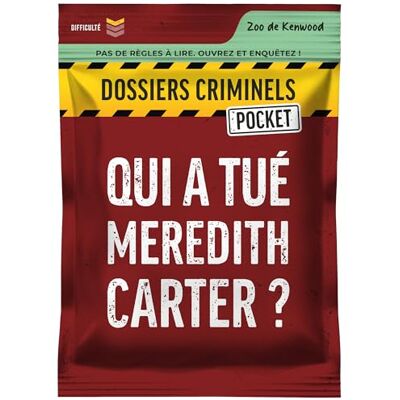 Platonia Games Profiler Pocket – Jeu d'enquête avec cartes – Qui a tué Meredith Carter ? dans un zoo canadien – Poche Jeu de voyage 1-6 joueurs, 45 min (Français) Platonia Games Profiler Pocket – Jeu d'enquête avec cartes – Qui a tué Meredith Carter ? dans un zoo canadien – Poche Jeu de voyage 1-6 joueurs, 45 min (Français)