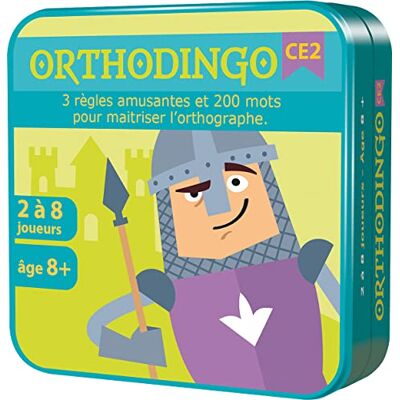 Asmodee OrthoDingo CE2 FR ARITMA 8+ 2-8 JOUEURS 15-30 MINUTES JEU EDUCATIF JEU DE FAMILLE Asmodee OrthoDingo CE2 FR ARITMA 8+ 2-8 JOUEURS 15-30 MINUTES JEU EDUCATIF JEU DE FAMILLE