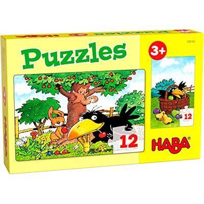 HABA 306163 Puzzle - Scènes de ferme - Pour enfants 3+ HABA 306163 Puzzle - Scènes de ferme - Pour enfants 3+