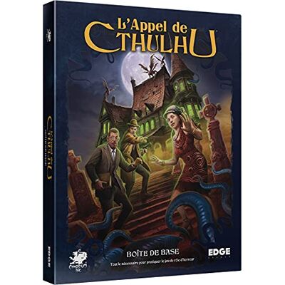 Asmodee Edge Entertainment L’Appel De Cthulhu Jeu De Rôle Épique pour Adultes et Enfants dès 14 Ans Inspiré de L'Univers de Lovecraft A Partir d'Un Joueur Version Française Asmodee Edge Entertainment L’Appel De Cthulhu Jeu De Rôle Épique pour Adultes et Enfants dès 14 Ans Inspiré de L'Univers de Lovecraft A Partir d'Un Joueur Version Française