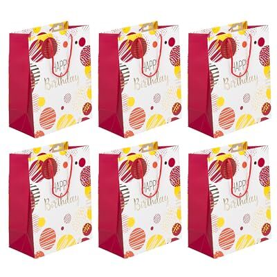Eurowrap Clairefontaine 32484-2Cpack Un lot de 6 sacs cadeaux Excellia- Format large 26,5x14x33 cm 210g Motif : HB Rose Emballage Cadeaux, Idéal pour : Jeux Société, Puzzles Eurowrap Clairefontaine 32484-2Cpack Un lot de 6 sacs cadeaux Excellia- Format large 26,5x14x33 cm 210g Motif : HB Rose Emballage Cadeaux, Idéal pour : Jeux Société, Puzzles
