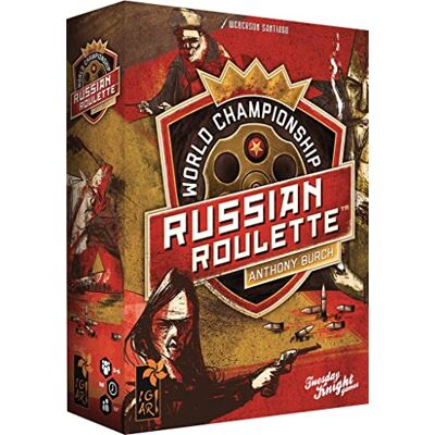 Asmodee Asmodée World Championship Russian Roulette Jeu de Société De 2 à 6 Joueurs 14 Ans et Plus Asmodee Asmodée World Championship Russian Roulette Jeu de Société De 2 à 6 Joueurs 14 Ans et Plus