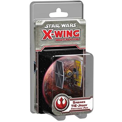 Fantasy Flight Games FFGD4029 Star Wars X-Wing-Sabines Jeu de chasseurs TIE miniature Fantasy Flight Games FFGD4029 Star Wars X-Wing-Sabines Jeu de chasseurs TIE miniature